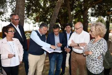 Visita institucional del Cabildo a Valsequillo (Foto TA)